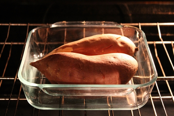 Southwestern Baked Sweet Potatoes