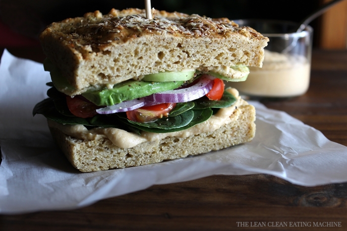 Skinny Veggie Sandwich