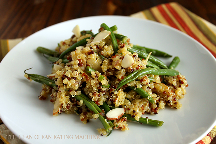 Roasted French Bean and Quinoa Salad