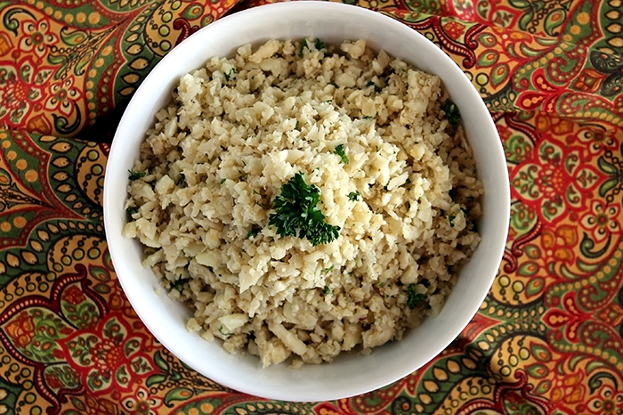 Seasoned Cauliflower Rice