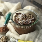 Brownie Batter Chia Seed Pudding
