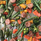 Chicken Sausage and Roasted Vegetables