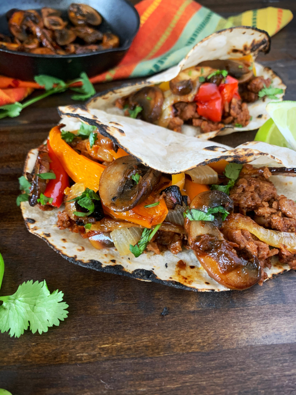 Chipotle Mushroom Beyond Tacos - The Lean Clean Eating Machine