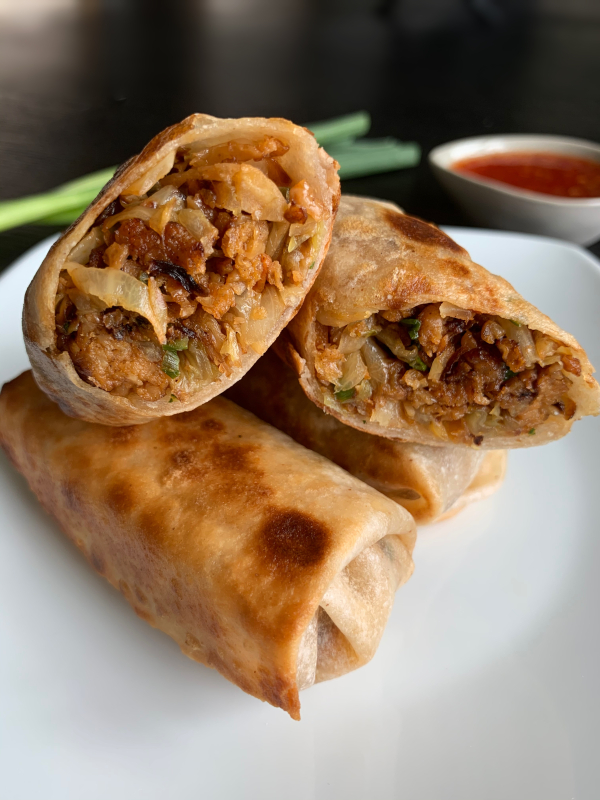 Grain Free Vegan Egg Rolls - The Lean Clean Eating Machine