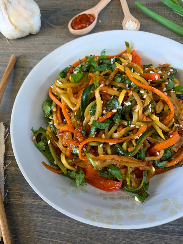 Zucchini Pad Thai - The Lean Clean Eating Machine