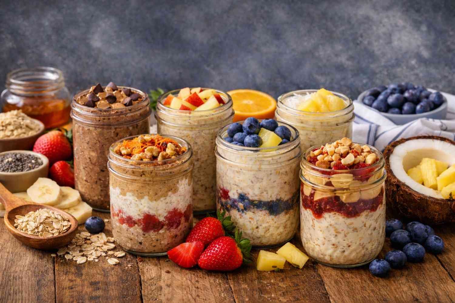 7 Delicious Overnight Oats Recipes to Kickstart Your Mornings