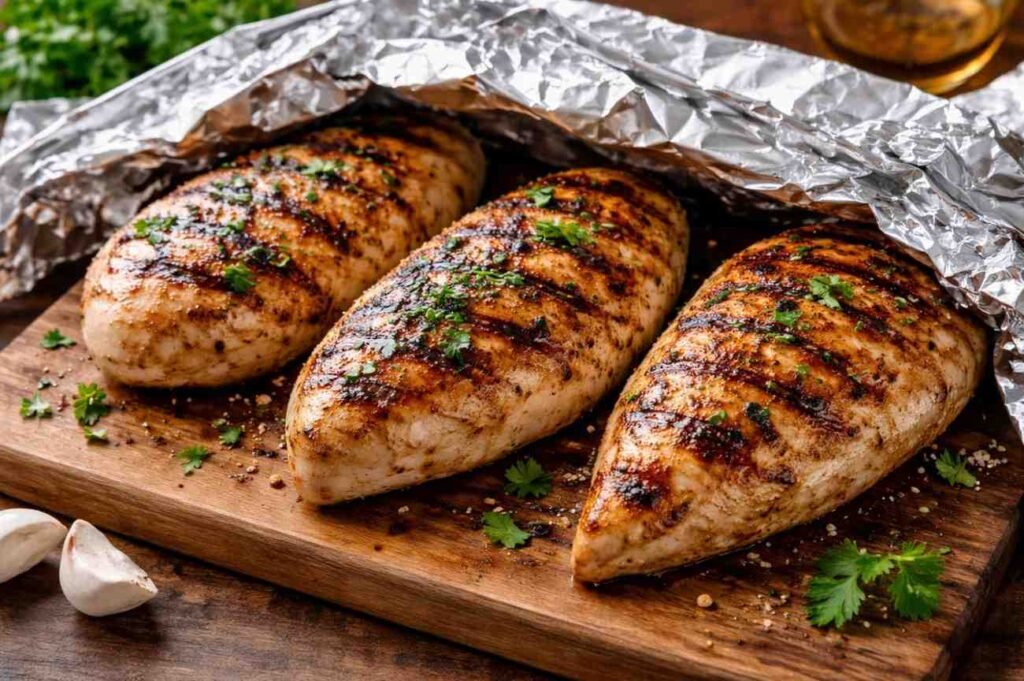 The Resting Period Let the Chicken Reabsorb the Juices