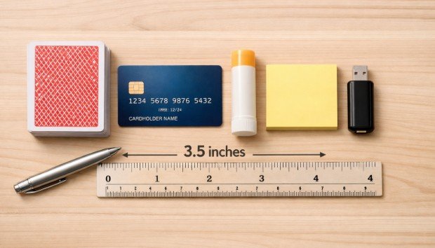 9 Common Things That Are About 3.5 Inches Long