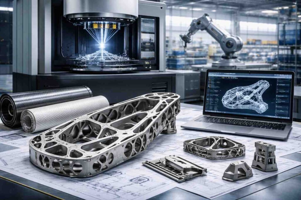 Additive Manufacturing and Topological Optimization