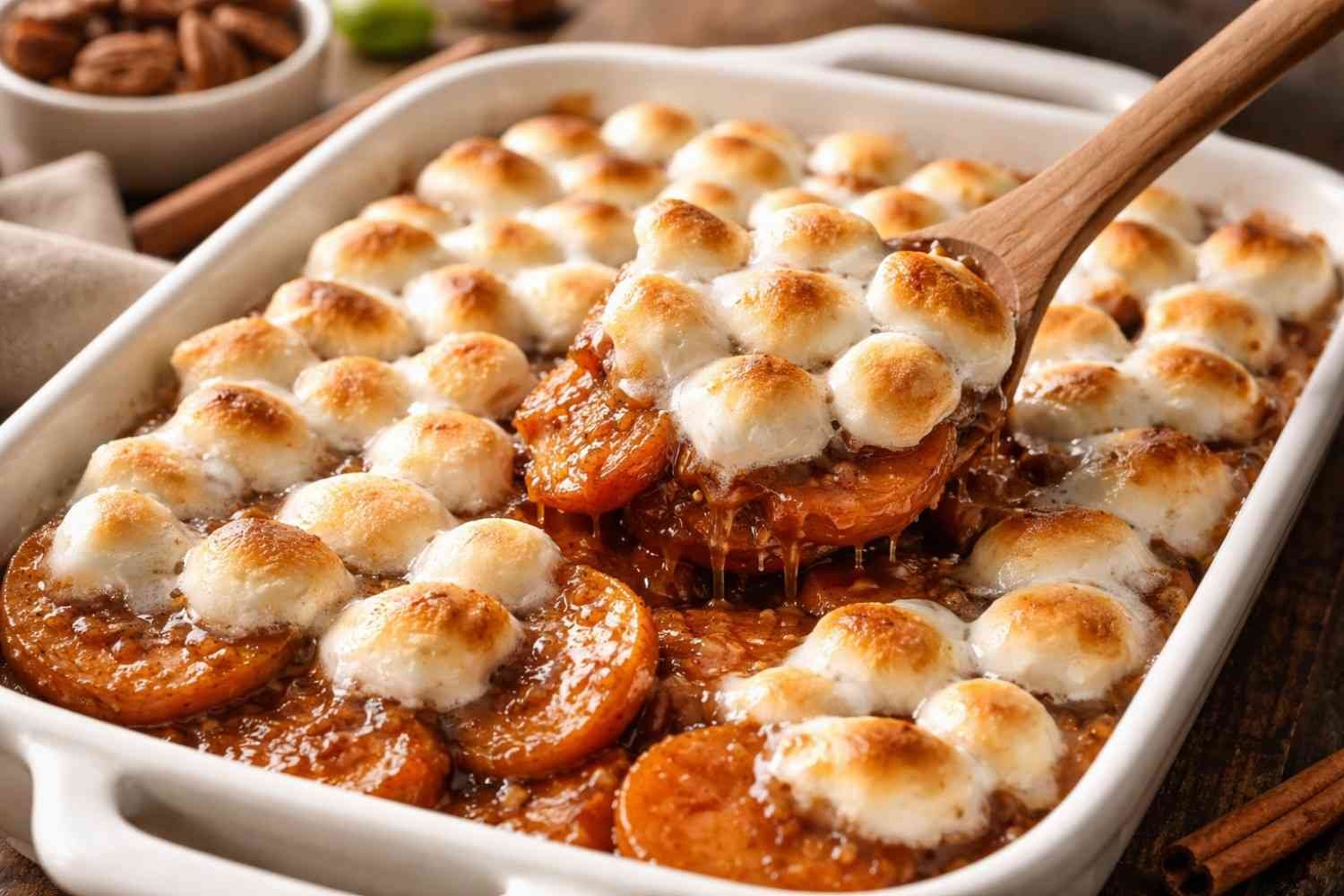 Candied Yams with Marshmallows A Holiday Classic
