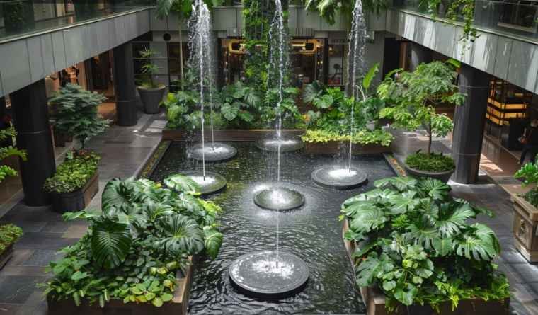 Tranquil Homes Transform Your Space with Stunning Water Features