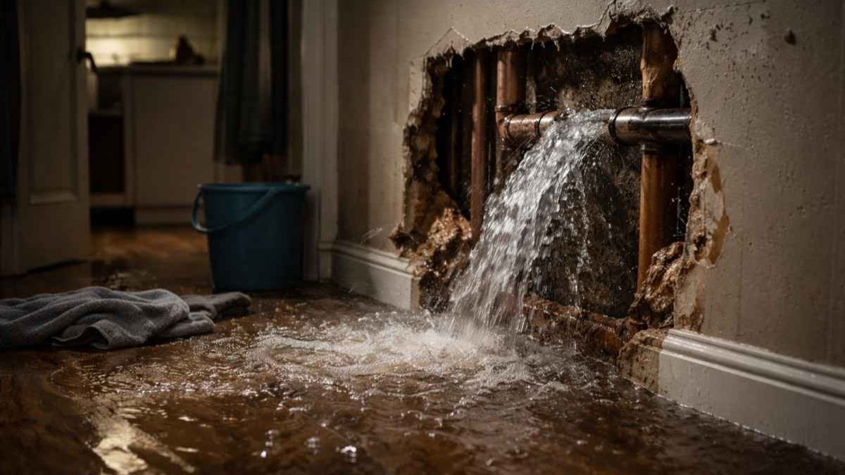 First 15 Minutes After a Pipe Burst What to Do