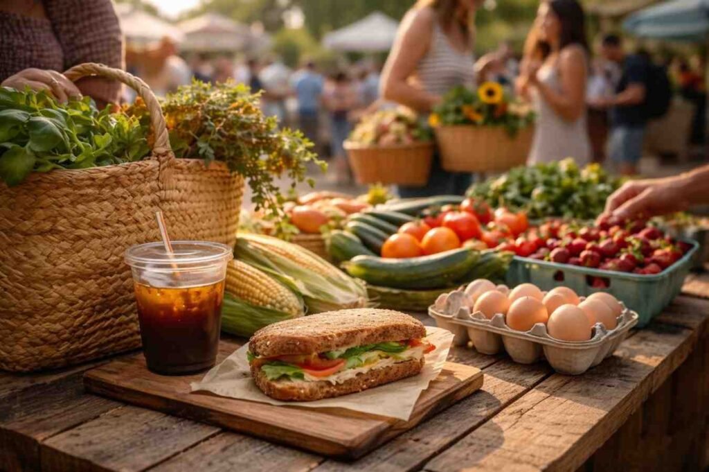 Food Shows The Local Lifestyle And Daily Routine