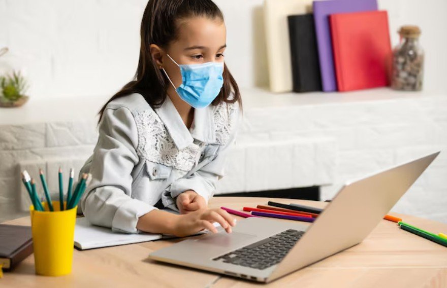How did COVID-19 change virtual learning for K–12 students?