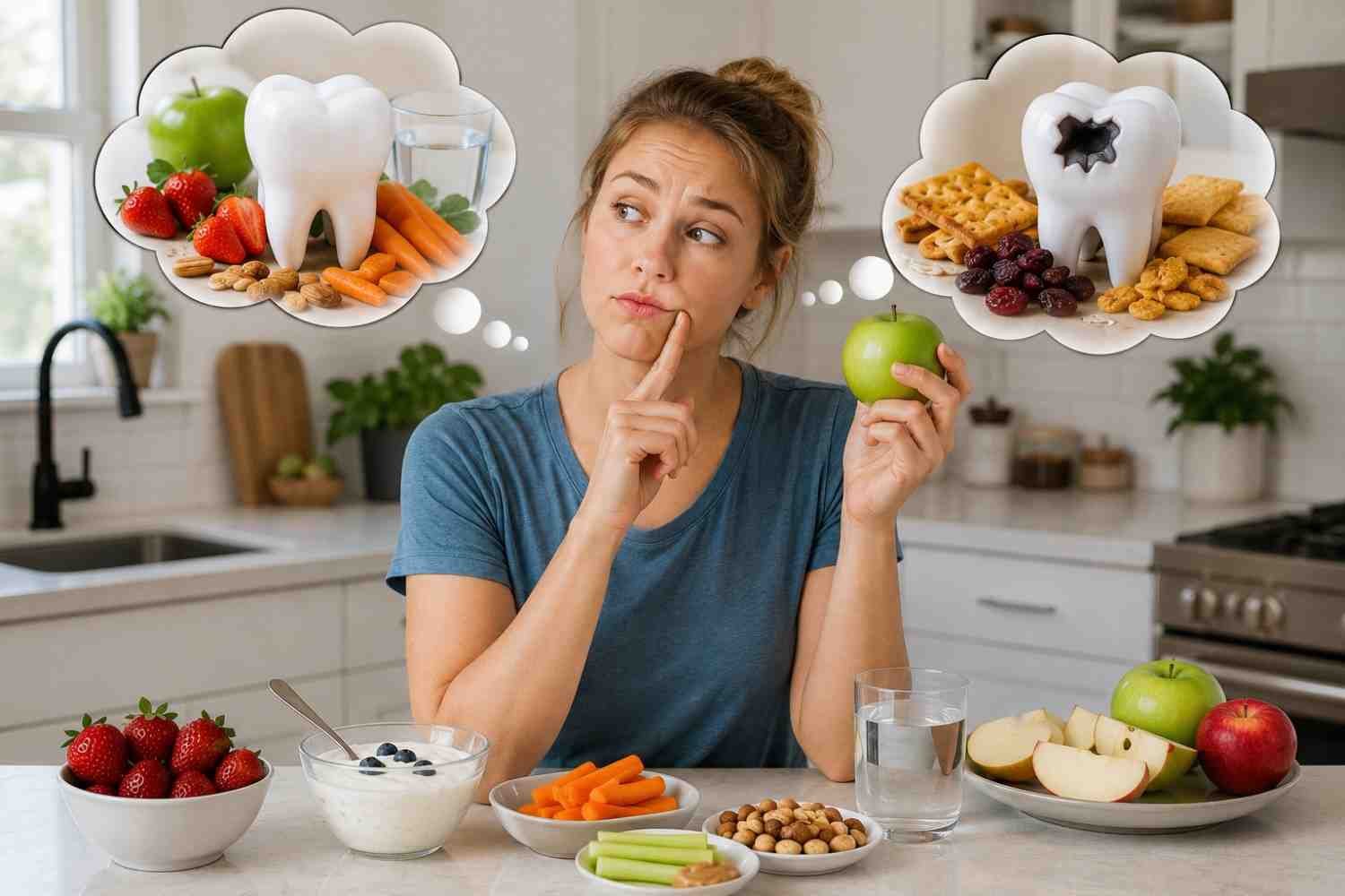 Are Healthy Snacks Better for Your Teeth