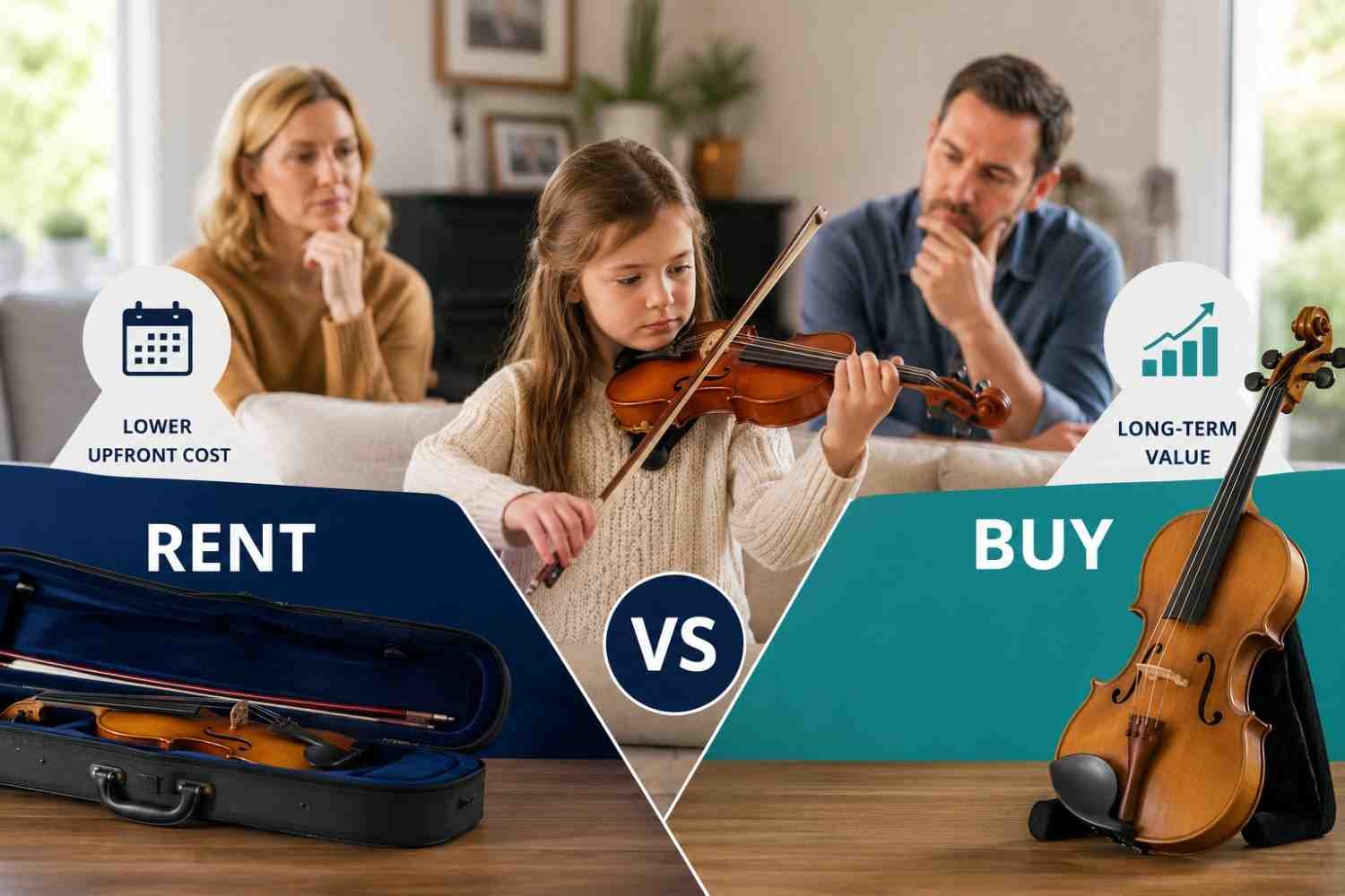 Renting vs. Buying: A Practical Comparison for Parents of New String Students